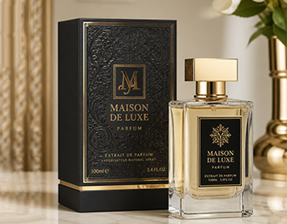 Perfume box packaging design 2